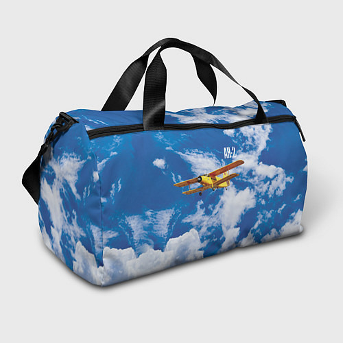 Спортивная сумка Гражданский самолет Ан-2 / 3D-принт – фото 1