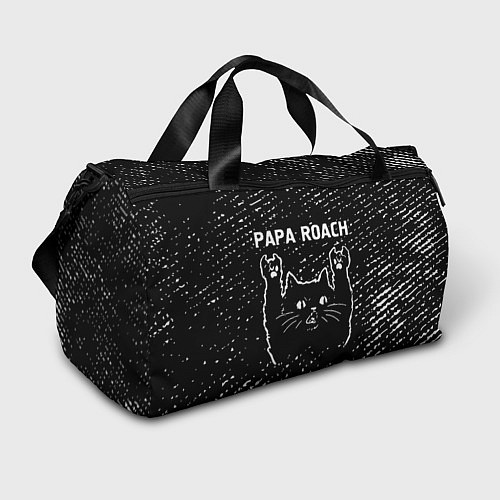 Спортивная сумка Papa Roach Rock Cat / 3D-принт – фото 1
