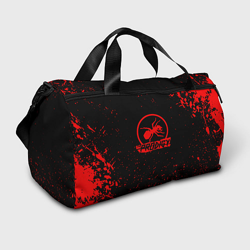 Спортивная сумка The prodigy красные бразги / 3D-принт – фото 1
