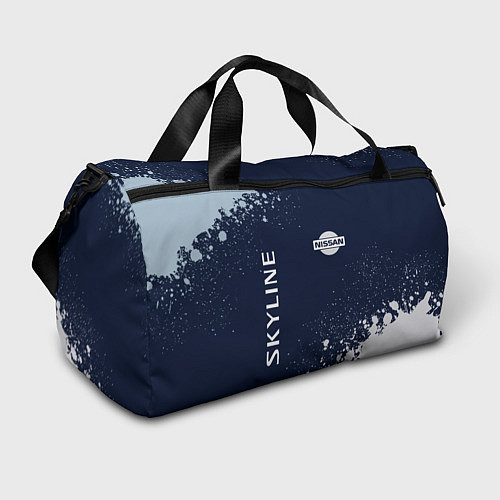 Спортивная сумка NISSAN SKYLINE Краска / 3D-принт – фото 1