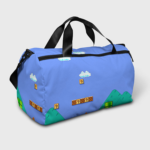Спортивная сумка Марио дизайн / 3D-принт – фото 1