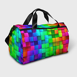 Спортивная сумка РАЗНОЦВЕТНЫЕ КУБИКИ MULTICOLORED CUBES