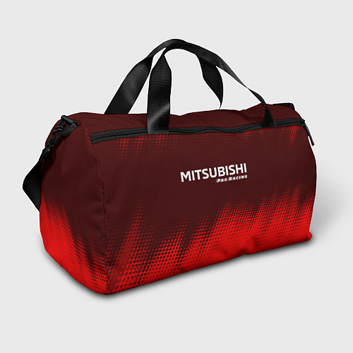 Спортивная сумка MITSUBISHI Pro Racing Абстракция / 3D-принт – фото 1