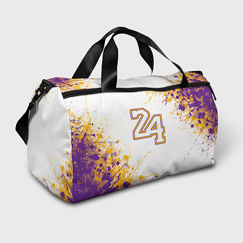 Спортивная сумка Коби Брайант Lakers 24 / 3D-принт – фото 1