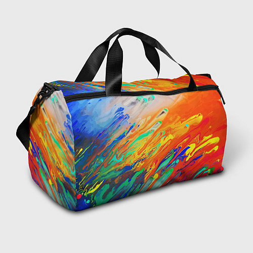 Спортивная сумка Буйство красок Лето Riot of colors Summer / 3D-принт – фото 1