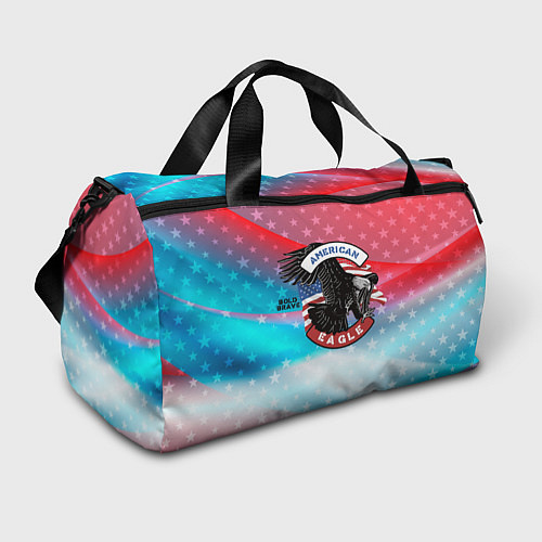 Спортивная сумка Американский орел USA / 3D-принт – фото 1