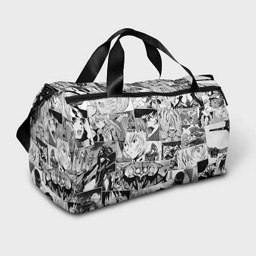Спортивная сумка Евангелион паттерн / 3D-принт – фото 1