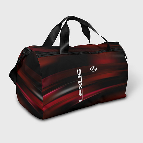 Спортивная сумка Lexus - абстракция / 3D-принт – фото 1