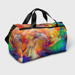 Сумки спортивные MULTICOLORED SWIRLS, цвет: 3D-принт