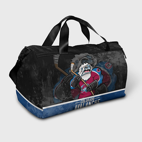 Спортивная сумка Colorado Avalanche Колорадо Эвеланш Маскот / 3D-принт – фото 1