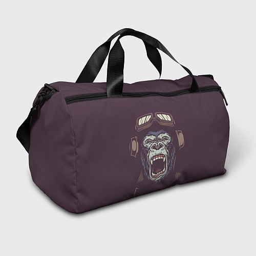 Спортивная сумка Орущая горилла / 3D-принт – фото 1
