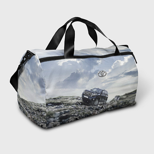 Спортивная сумка Toyota Land Cruiser Prado на скальных камнях Mount / 3D-принт – фото 1