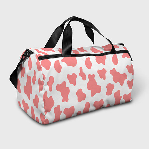 Спортивная сумка Розовая корова / 3D-принт – фото 1