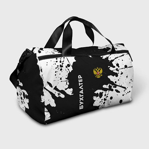 Спортивная сумка Бухгалтер из России и Герб Российской Федерации / 3D-принт – фото 1