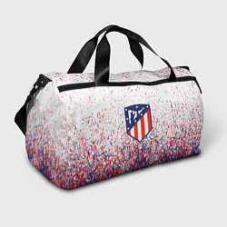 Сумки спортивные Atletico madrid logo брызги красок, цвет: 3D-принт