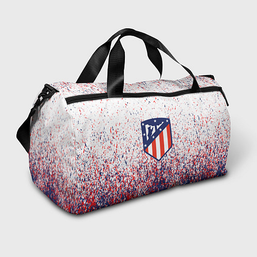 Спортивная сумка Atletico madrid logo брызги красок / 3D-принт – фото 1