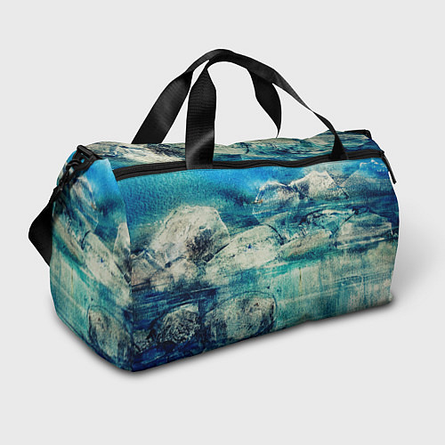 Спортивная сумка Прибрежная синева / 3D-принт – фото 1