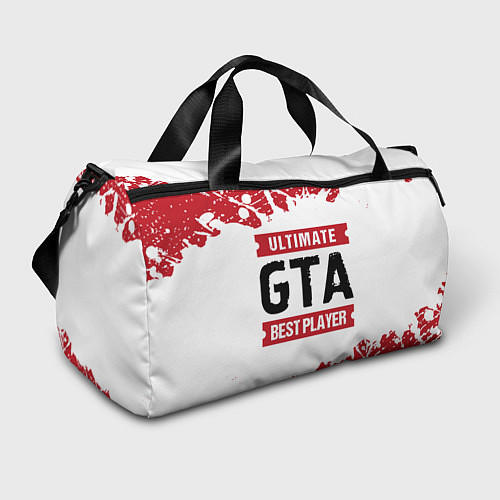 Спортивная сумка GTA: красные таблички Best Player и Ultimate / 3D-принт – фото 1