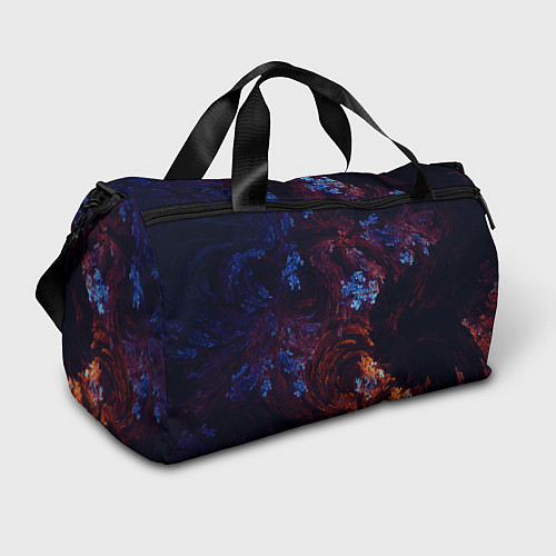Спортивная сумка Синие и Красные Коралловые Рифы / 3D-принт – фото 1