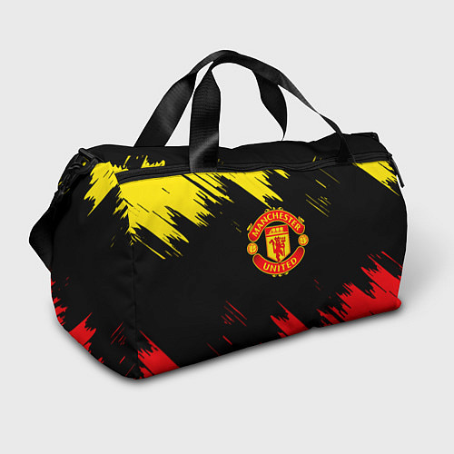 Спортивная сумка Manchester united Texture / 3D-принт – фото 1