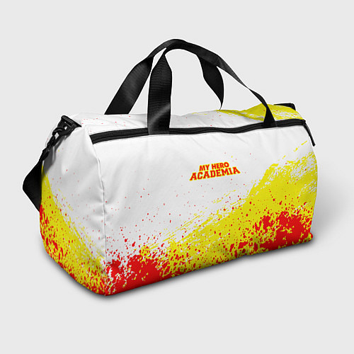 Спортивная сумка Моя геройская академия краска / 3D-принт – фото 1