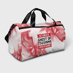 Спортивная сумка Ghost of Tsushima: красные таблички Best Player и