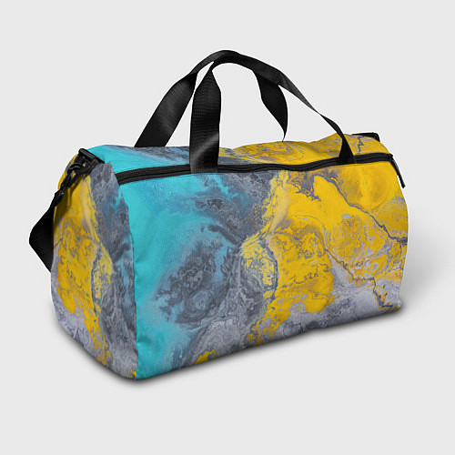 Спортивная сумка Извержение Красок / 3D-принт – фото 1
