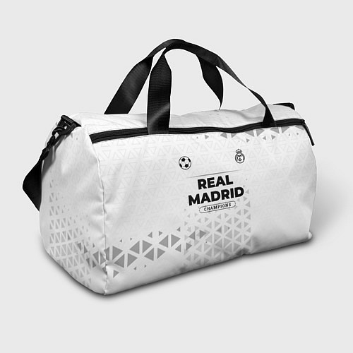 Спортивная сумка Real Madrid Champions Униформа / 3D-принт – фото 1