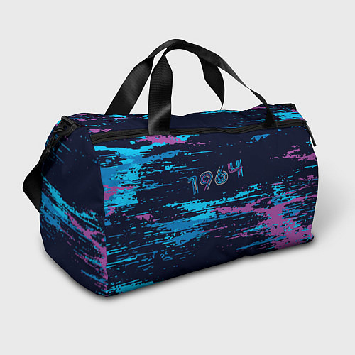 Спортивная сумка 1964 год рождения - НЕОН / 3D-принт – фото 1