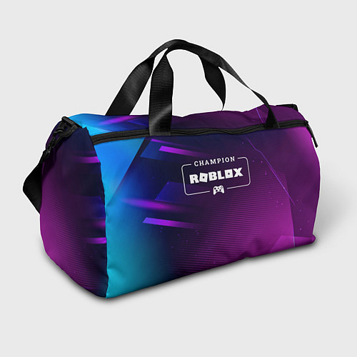 Спортивная сумка Roblox Gaming Champion: рамка с лого и джойстиком / 3D-принт – фото 1
