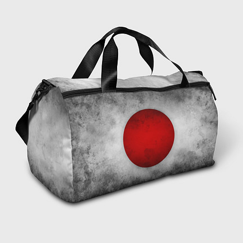 Спортивная сумка Japan flag on chrome / 3D-принт – фото 1