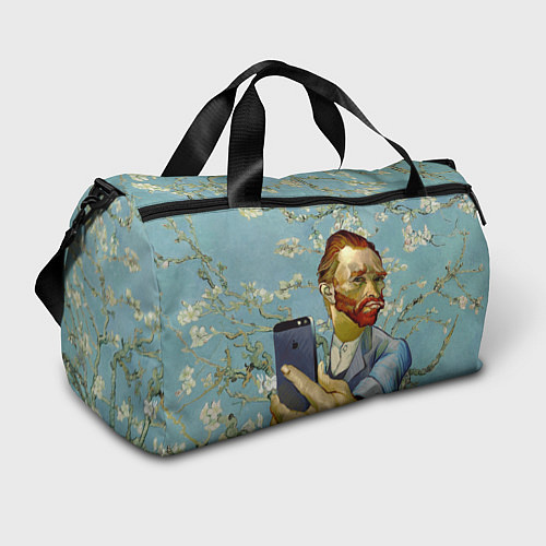 Спортивная сумка Ван Гог Селфи - Арт Портрет / 3D-принт – фото 1