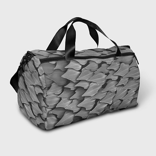 Спортивная сумка Кожа акулы - броня / 3D-принт – фото 1