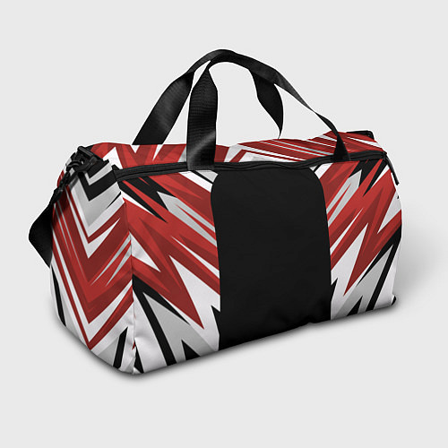 Спортивная сумка Кроссфит униформа - Красная абстракция / 3D-принт – фото 1