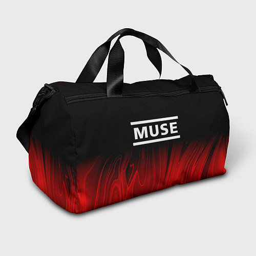 Спортивная сумка Muse red plasma / 3D-принт – фото 1