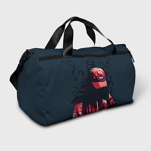 Спортивная сумка Без лица и в кепке / 3D-принт – фото 1