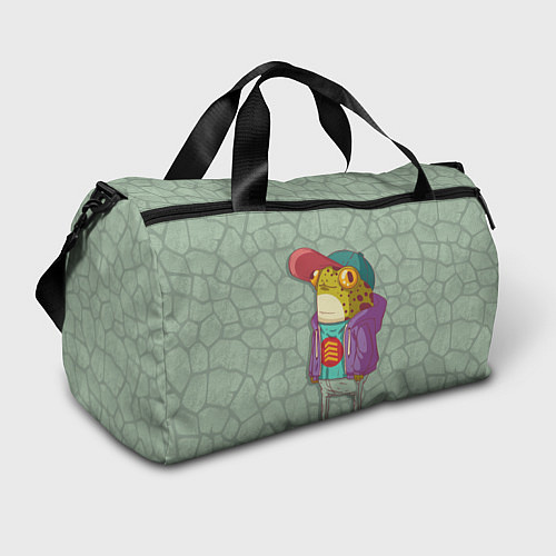 Спортивная сумка Лягуха-репер / 3D-принт – фото 1