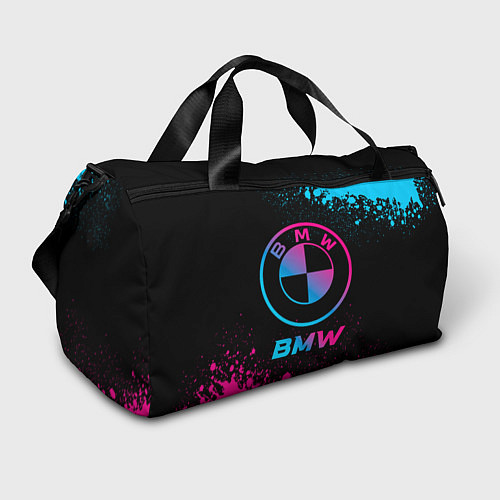 Спортивная сумка BMW - neon gradient / 3D-принт – фото 1