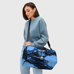 Сумки спортивные Ту-154 Пассажирский авиалайнер, цвет: 3D-принт — фото 2