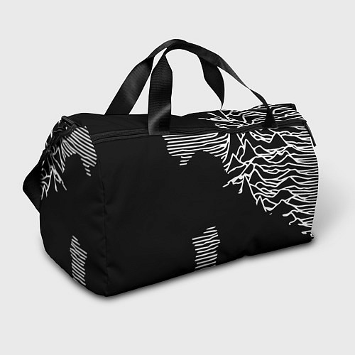 Спортивная сумка Joy Division - неровность горы / 3D-принт – фото 1