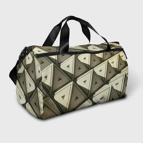 Спортивная сумка 3D иллюзия-пирамиды / 3D-принт – фото 1