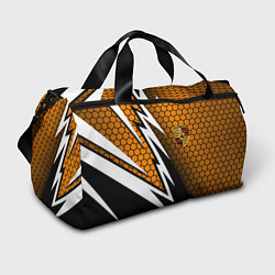 Сумки спортивные Порше - Кибер-броня, цвет: 3D-принт