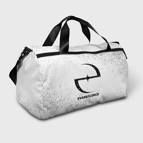 Спортивная сумка Evanescence с потертостями на светлом фоне / 3D-принт – фото 1