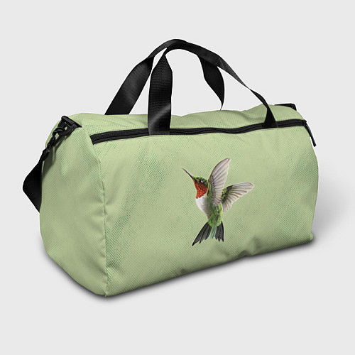Спортивная сумка Одинокая колибри / 3D-принт – фото 1