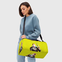 Сумки спортивные Cyberpunk 2077 - персонажи, цвет: 3D-принт — фото 2