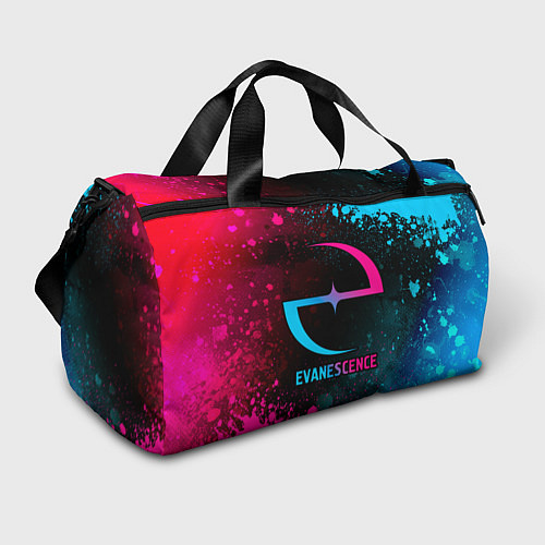 Спортивная сумка Evanescence - neon gradient / 3D-принт – фото 1