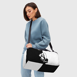 Сумки спортивные Человек-бензопила Дэндзи и Почита, цвет: 3D-принт — фото 2