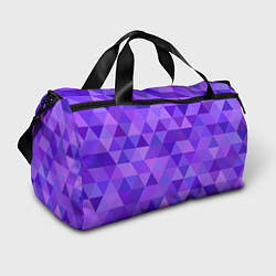 Спортивная сумка Фиолетовые фигуры