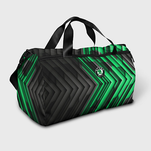 Спортивная сумка Skoda строгий стиль / 3D-принт – фото 1