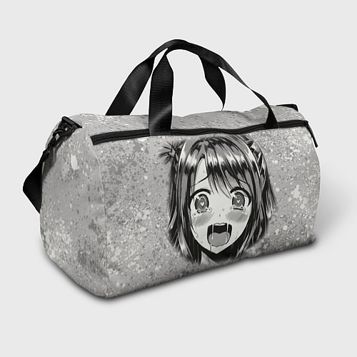 Спортивная сумка Девушка Ахегао / 3D-принт – фото 1